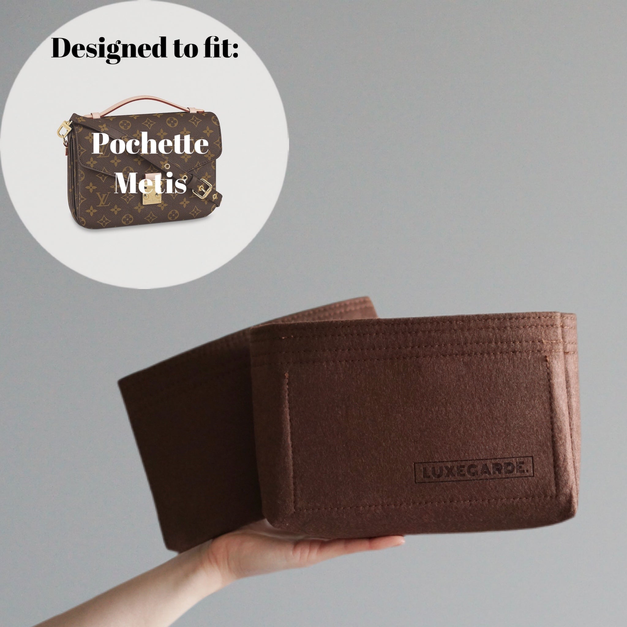 1-144/ LV-New-Pochette-Acc) Bag Organizer for LV POCHETTE