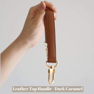 Buy Black Leather 20 Mm Handle Strap Replacement for Louis Vuitton